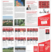 Flyer der SPD Dorfen für die Kommunalwahl 2026